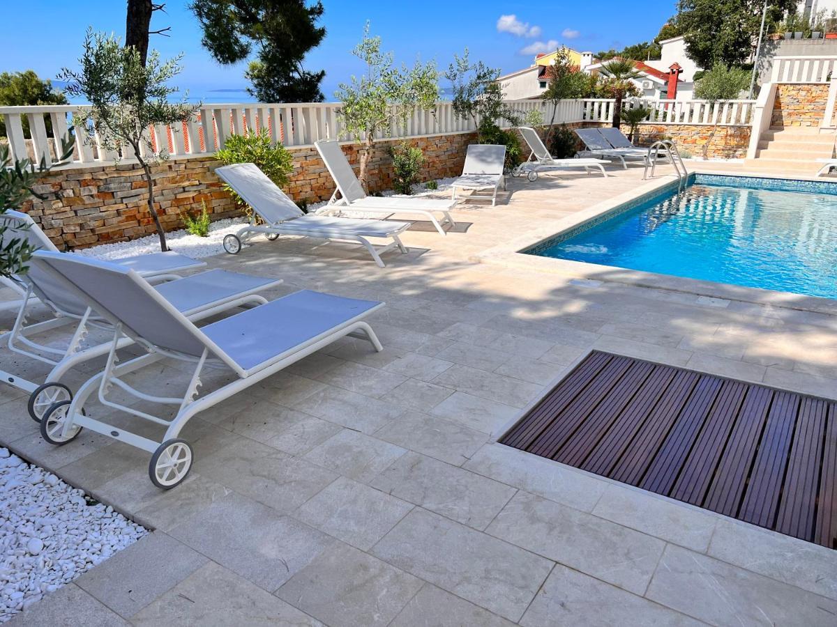 Luxury Beachfront Villa Carlisa Čiovo Exteriör bild