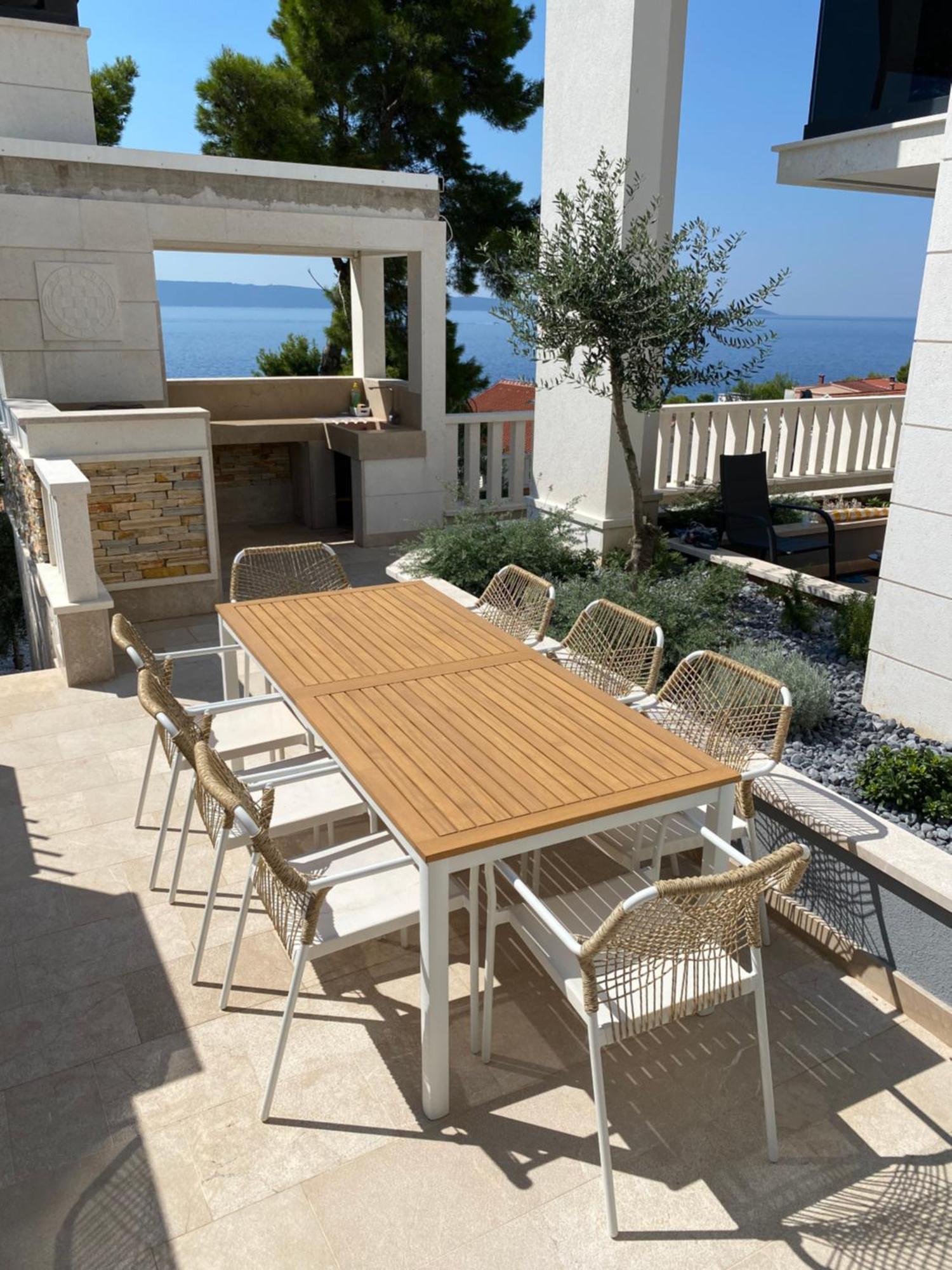 Luxury Beachfront Villa Carlisa Čiovo Exteriör bild