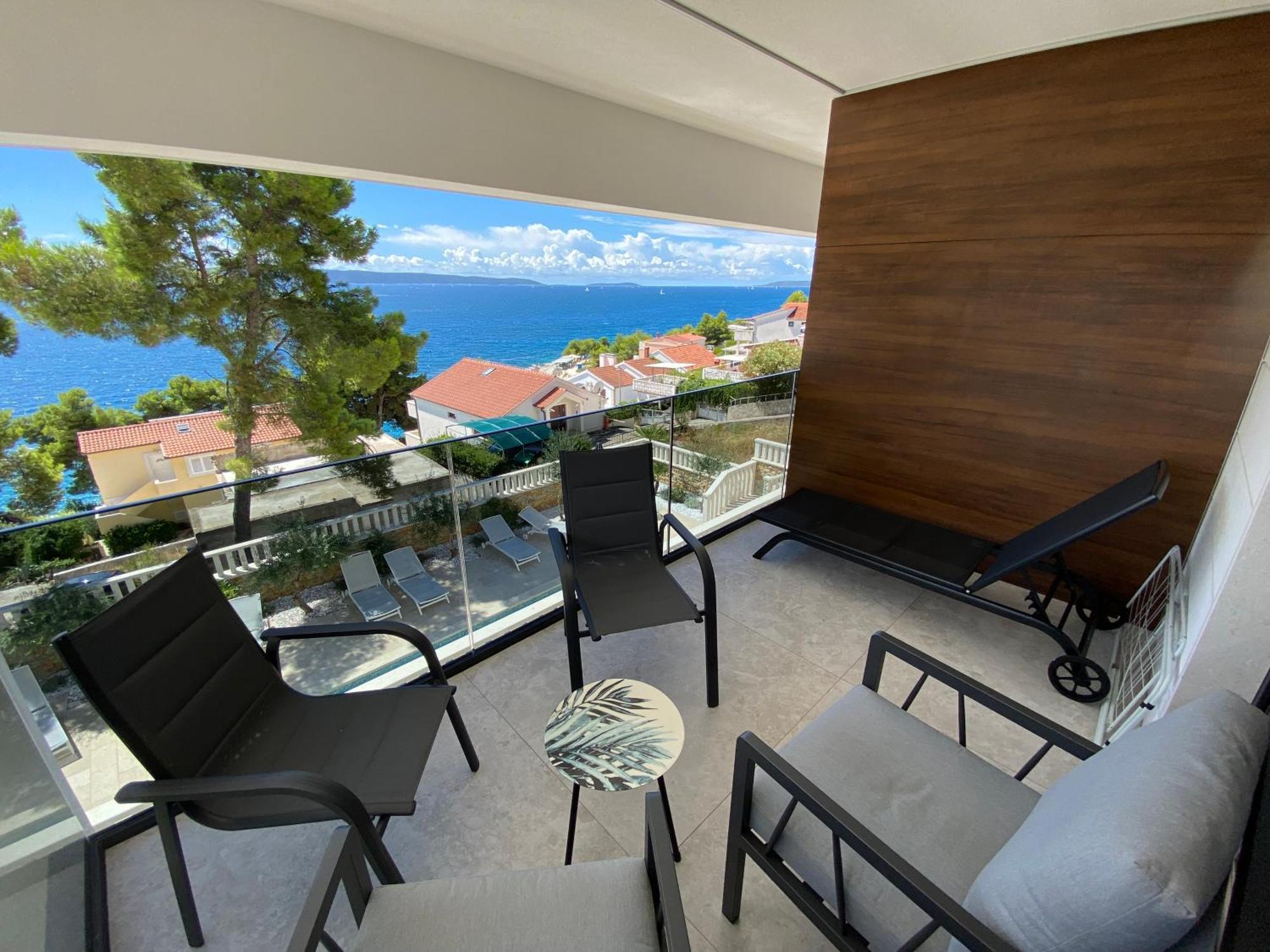 Luxury Beachfront Villa Carlisa Čiovo Exteriör bild