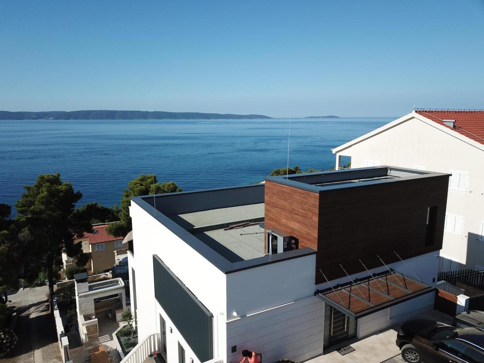 Luxury Beachfront Villa Carlisa Čiovo Exteriör bild