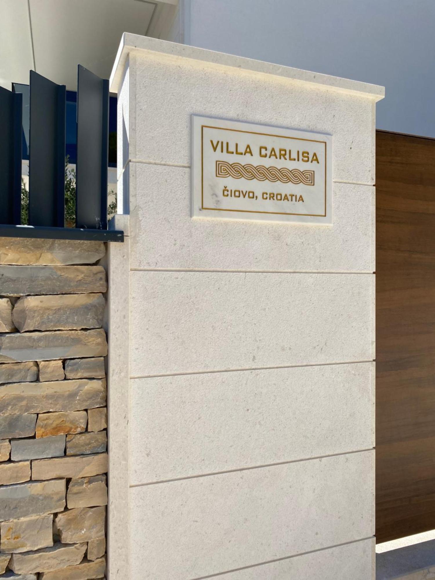 Luxury Beachfront Villa Carlisa Čiovo Exteriör bild